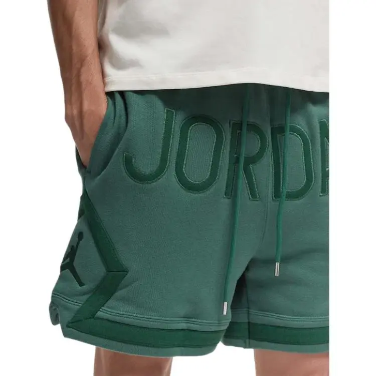 JORDAN X Nina Chanel Abney Fleece Shorts-4