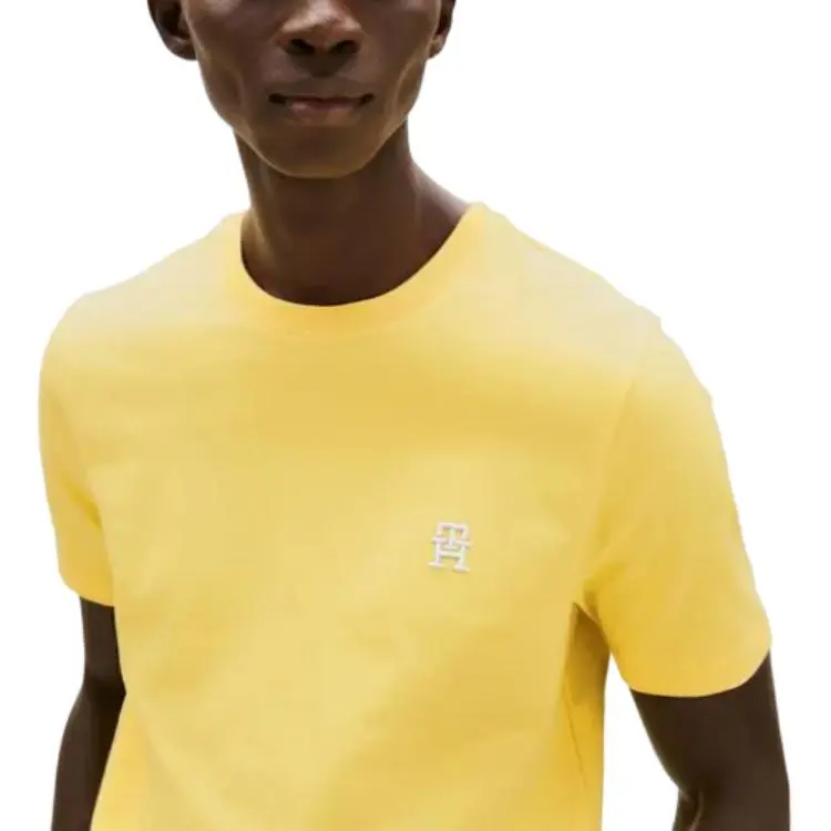 Tommy Hilfiger T Shirt Men's Yellow-3