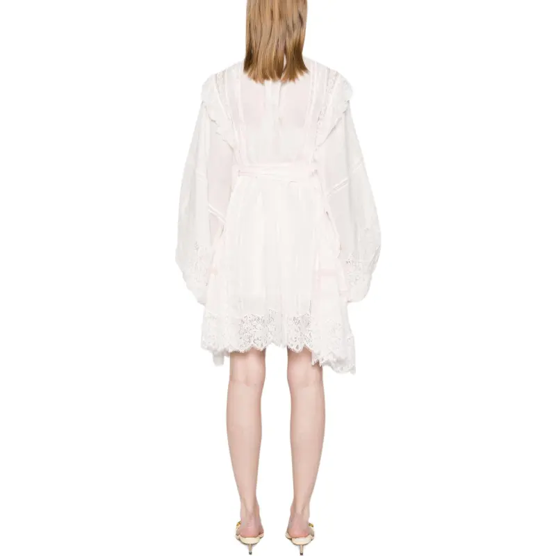Zimmermann Crush Lace Billow Mini Dress-3