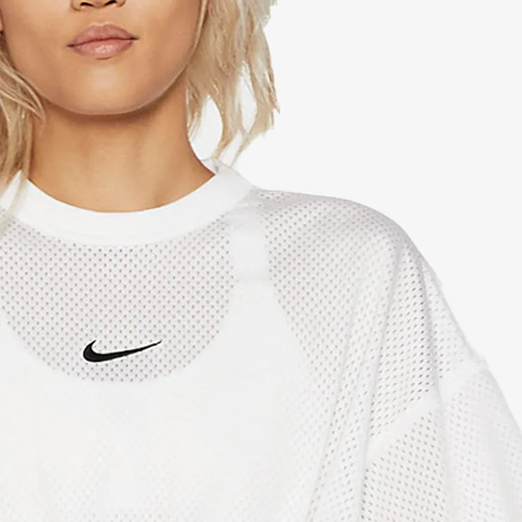 Nike Short Sleeved Dresses Women's White-3