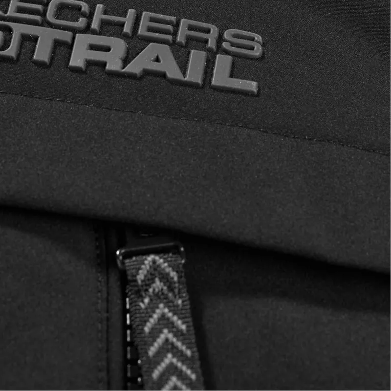 Skechers Stroll Down Jacket Men's Carbon Black-3