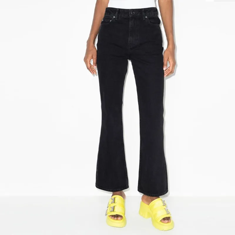 GANNI Jeans Women's Black-2