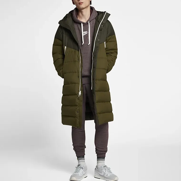 Nike Down Jackets Men Green-1
