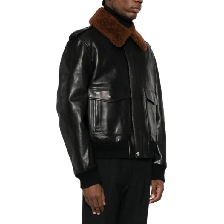 BALLY Leather Jackets Men Black - Cheap Rcj Jordan Outlet BALLY Leather Jackets Men Black - Cheap Rcj Jordan Outlet