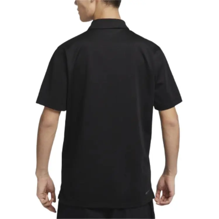 Nike Dri Fit Polo Shirt Men's Black-2
