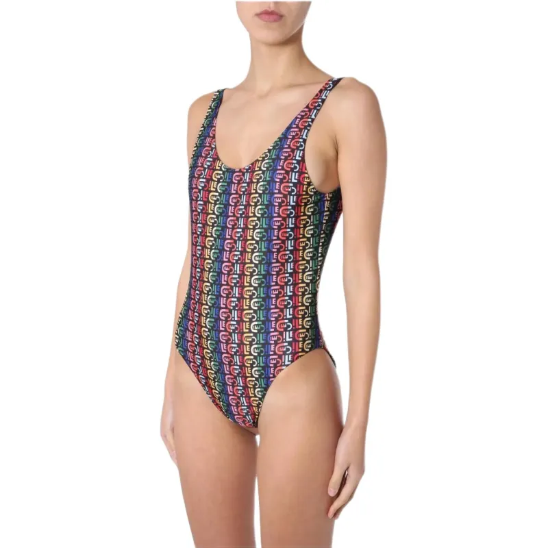 ETRE CECILE Être Cécile All Over Logo Print Swimsuit-2