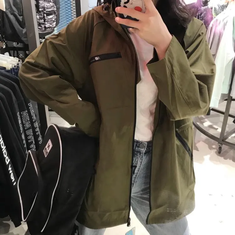 New Balance Jackets Unisex Brown-1