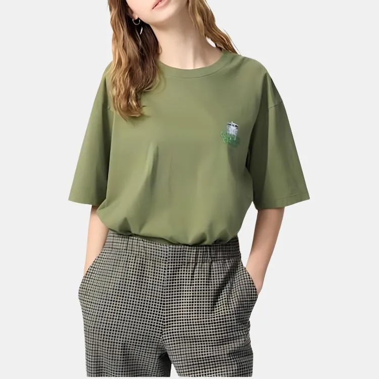 Sesame Street X UNIQLO Sesame Street Collaboration T Shirts Unisex Olive-2