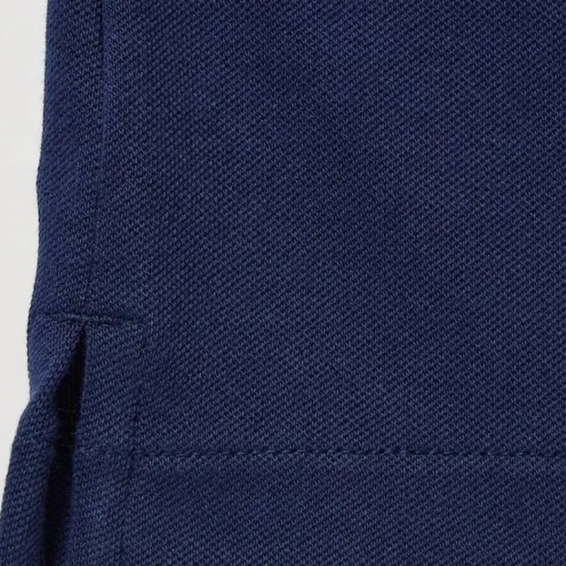 UNIQLO Polo Shirt Unisex Dark Blue-3