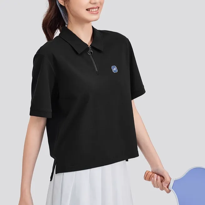 Skechers Polo Shirt Women's Carbon Black-3