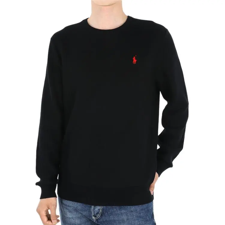 Polo Ralph Lauren Embroidered logo Piqué cotton Jumper-1