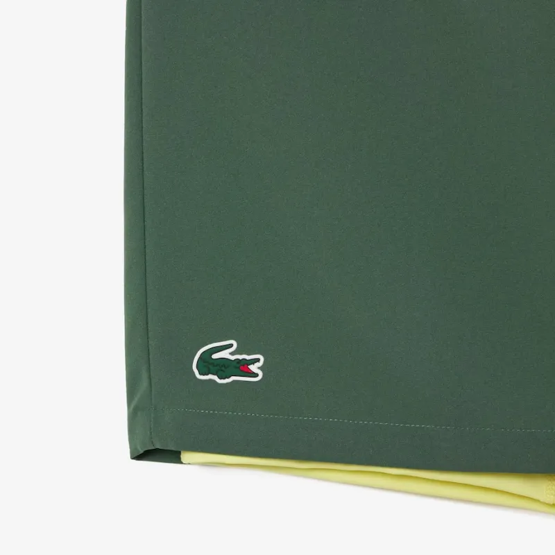 LACOSTE Casual Shorts Men's Green-4