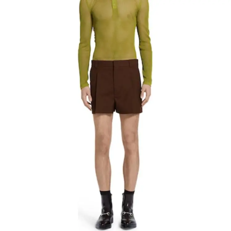 GUCCI Pleat Detailed Shorts-2