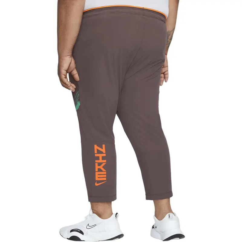 Nike Dri-FIT Sport Knitted Sports Pants Men's Obsidian Brown/Flame Orange-2