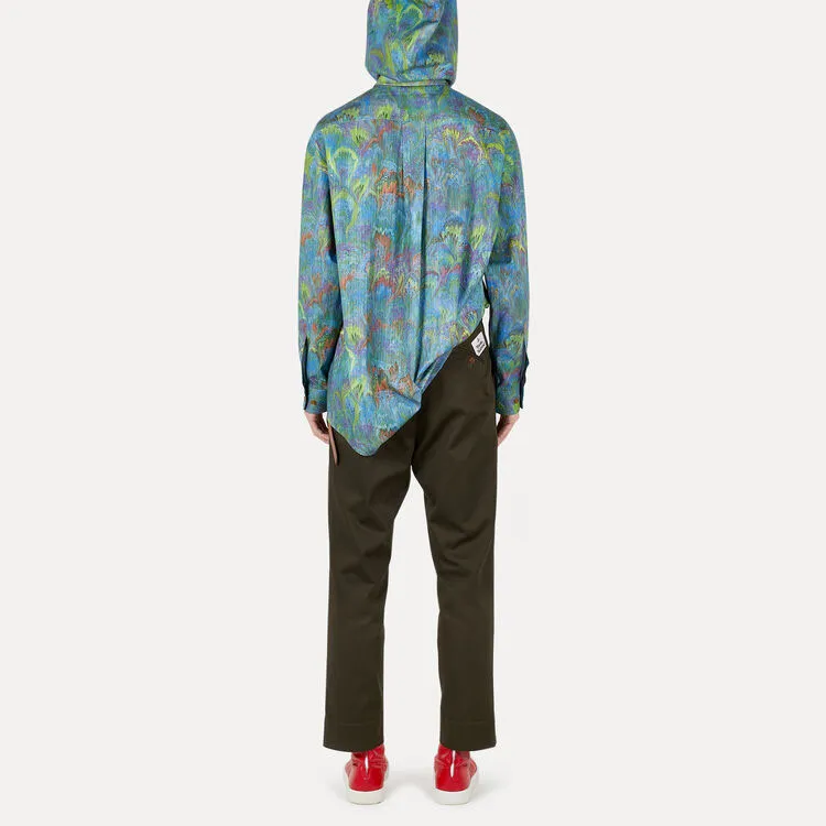 Vivienne Westwood Embroidered Heart motif Cropped Trousers-3