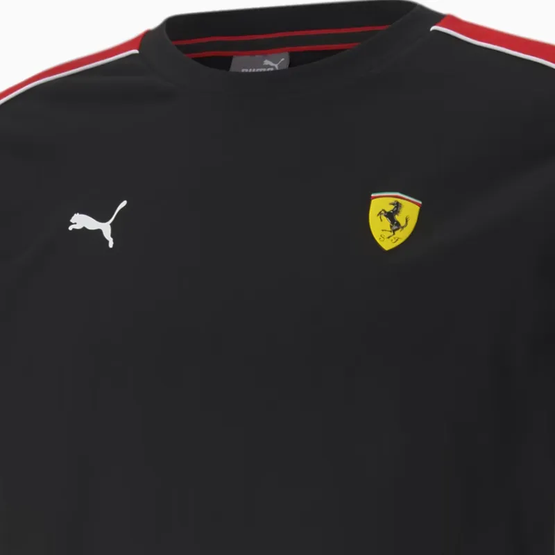 PUMA x Ferrari , T Shirt Men's Black-4