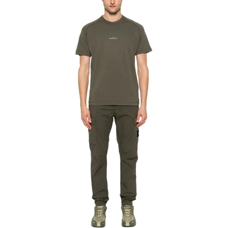 STONE ISLAND Compass Patch Cargo Trousers-2