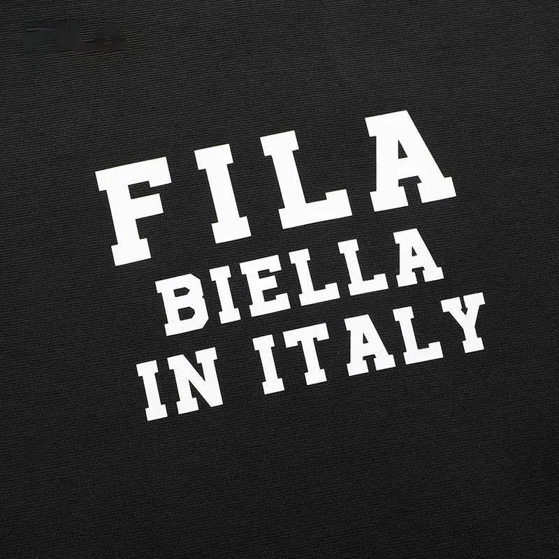 Mihara Yasuhiro X FILA MIHARA YASUHIRO Collaboration Collection T Shirts Men Jet Black-3