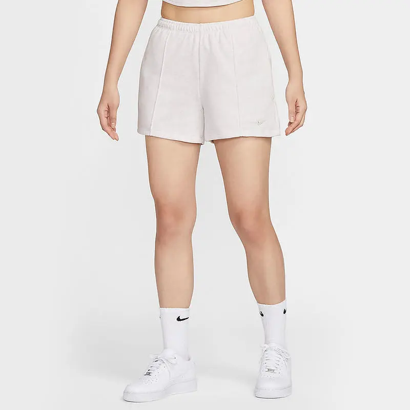 Nike Sportswear Chill Terry Casual Shorts Women's White-6