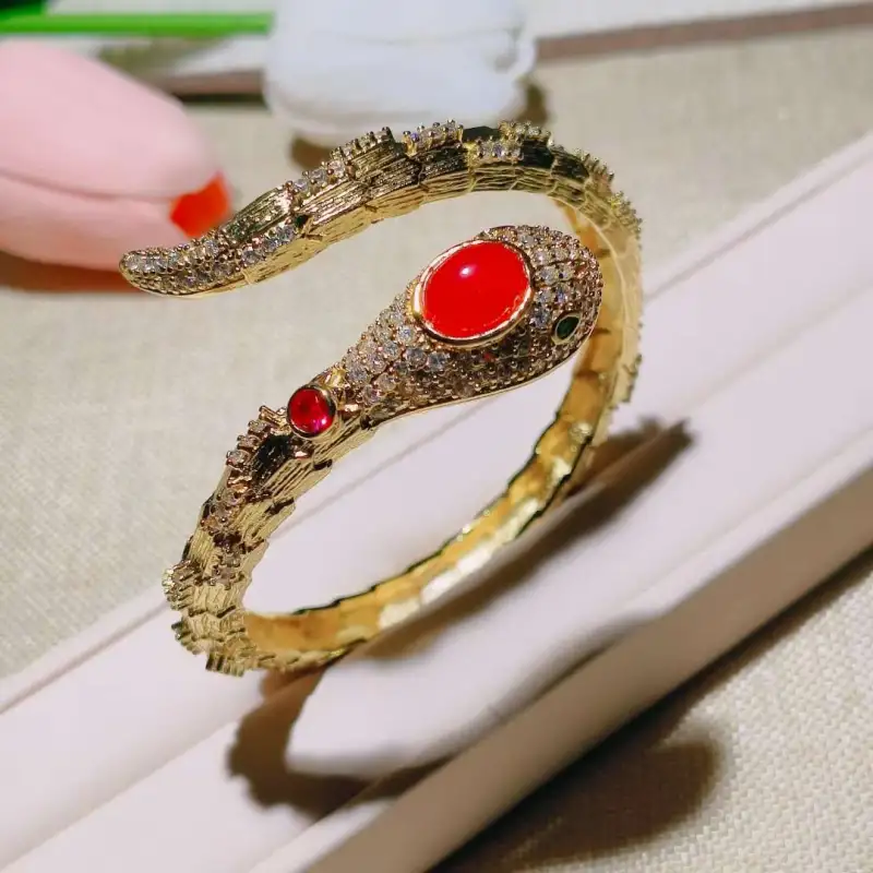 YOULING Chalcedony Bangles Unisex-4