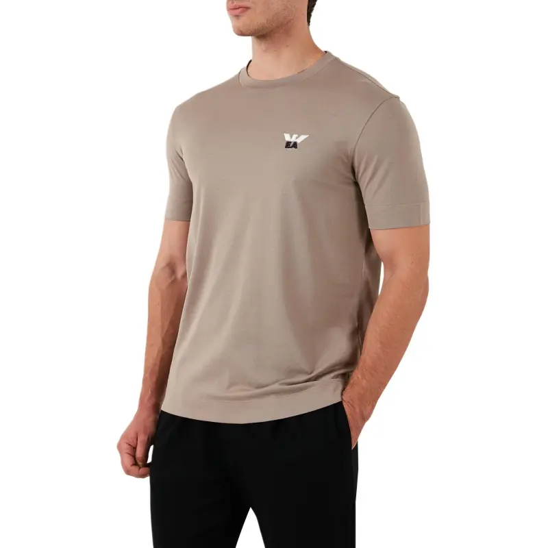 EMPORIO ARMANI T Shirt Men's Brown-3