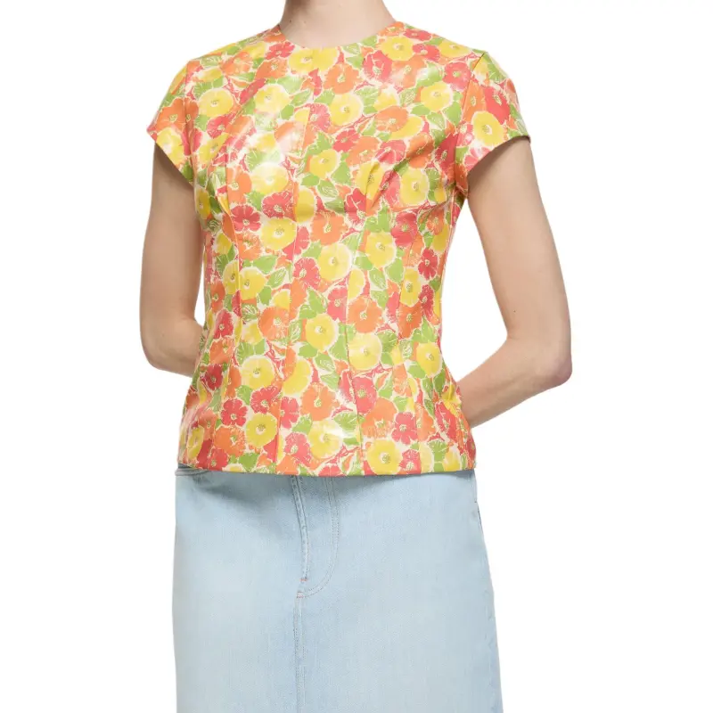 Acne Studios Runway Show Series T Shirt Women's Yellow-1