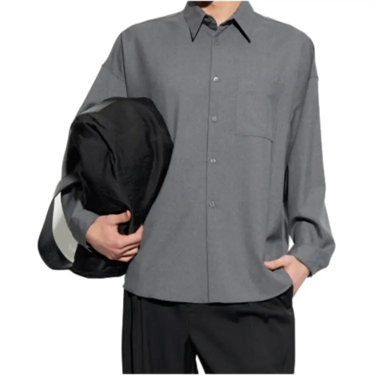 MARNI Logo Patch Long Sleeved Shirt-2
