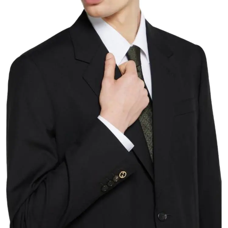GUCCI Business Suit Men's Black-4