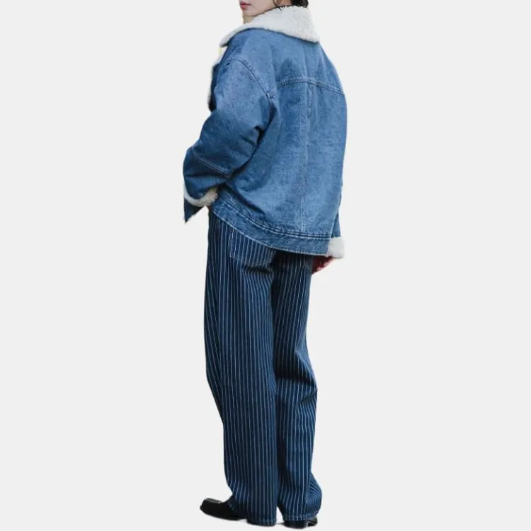 Levis Faux shearling trim Jacket-3