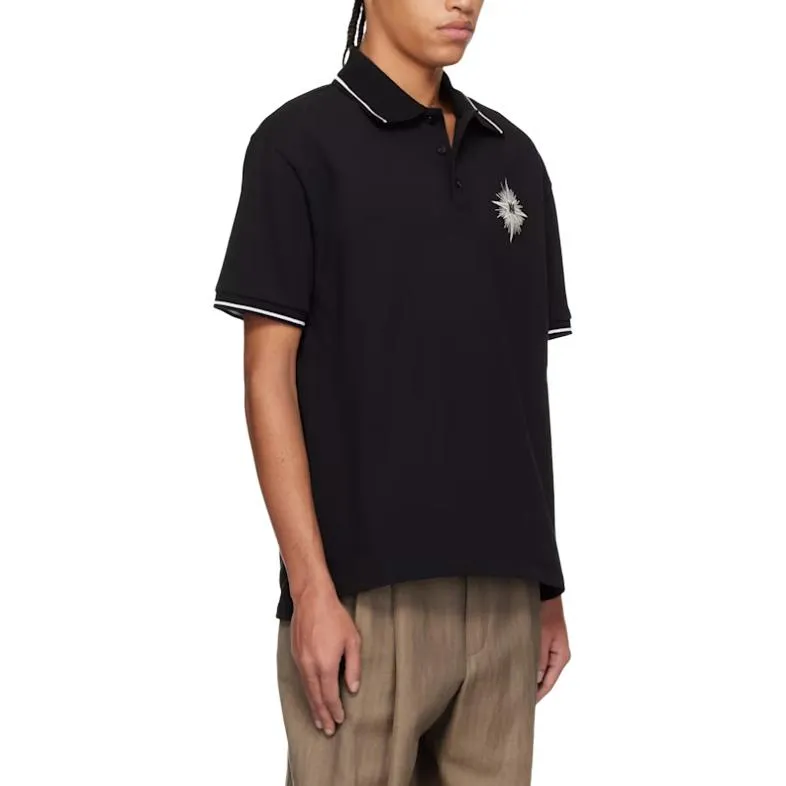 AMIRI Polo Shirts Men Black-2