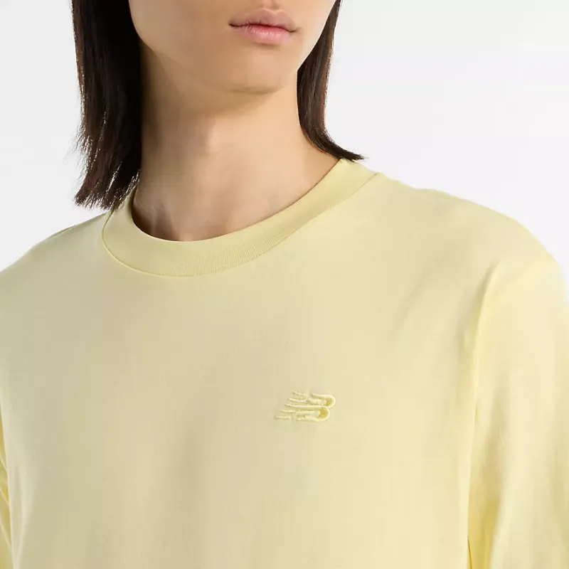 New Balance Athletics T Shirt Men's Yellow-4