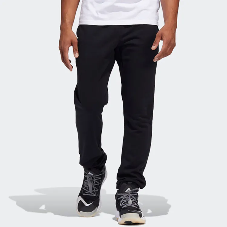Adidas Casual Pants Men Black-2