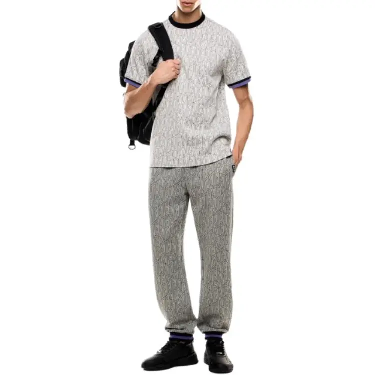EMPORIO ARMANI EA7 SS25 T Shirt Men's Milk White-2