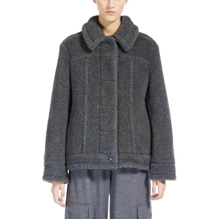 MaxMara Jackets Coats Women's Gray-1