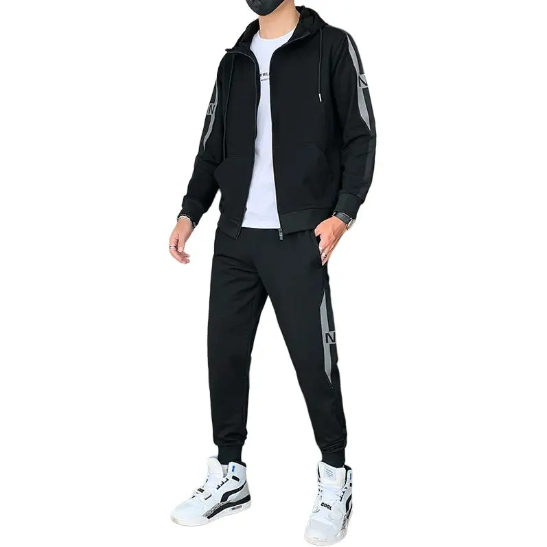 URBAN AUTHENTIC Casual Sportswear Unisex Black-2