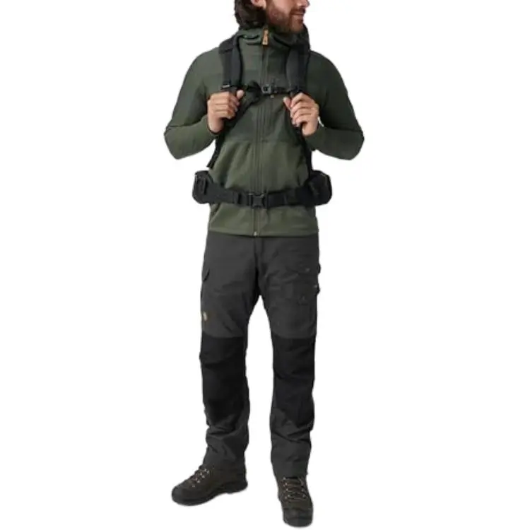 Fjallraven Casual Pants Men's Gray-2