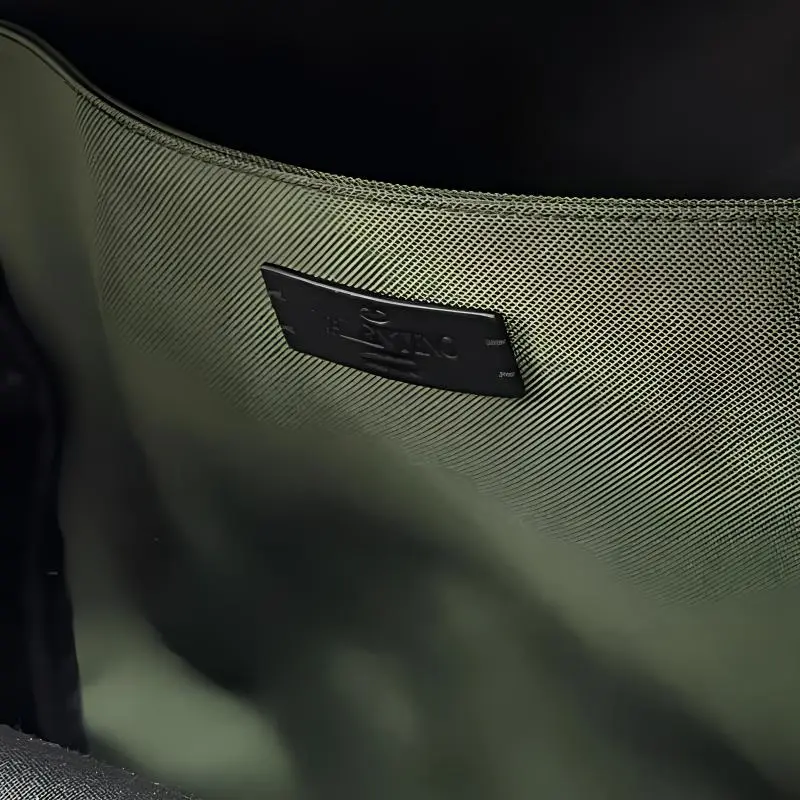 Valentino Polyamide Backpack Men's Green-3