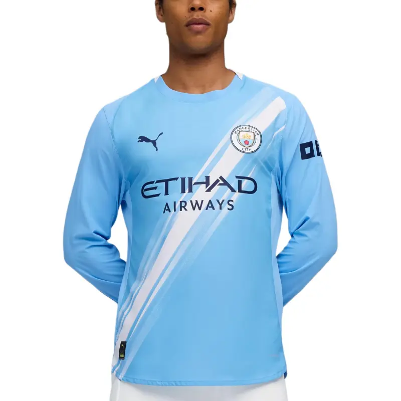 PUMA Soccer Jersey Men's Light Blue-2