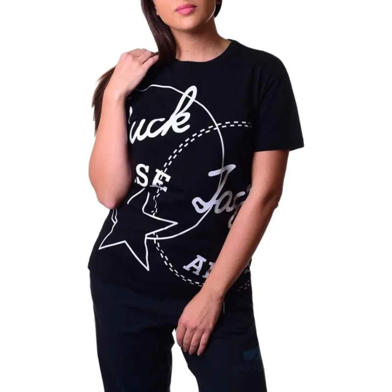 Converse Chuck Patch T Shirt Unisex Black-1