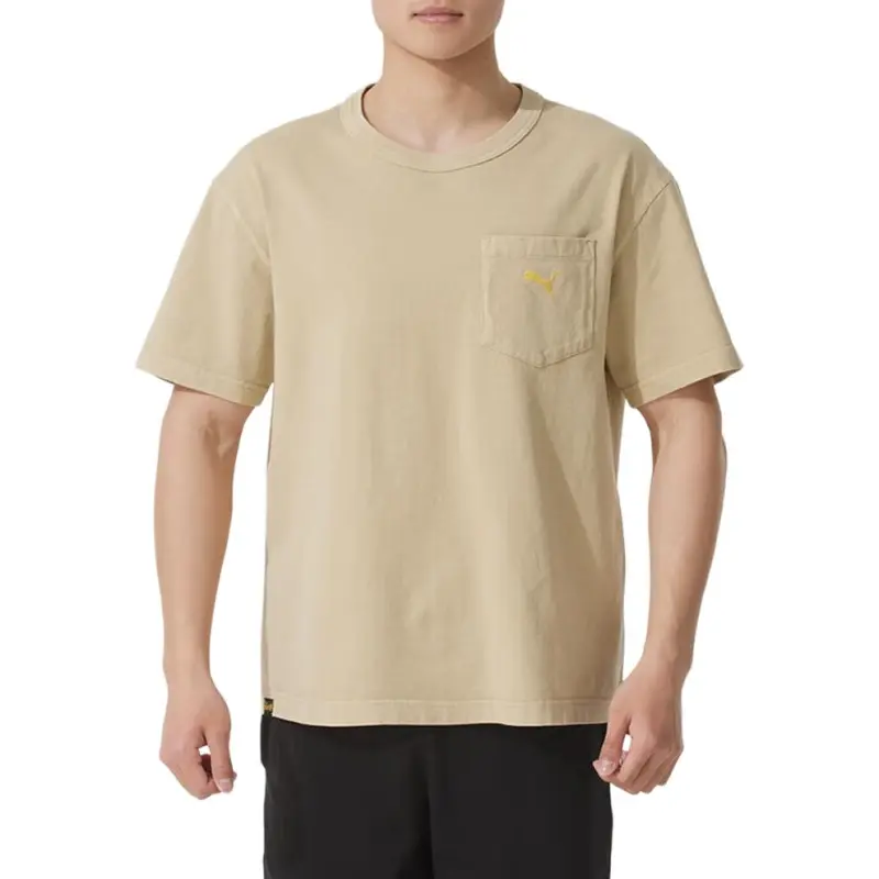 PUMA Sports Life Collection T Shirt Men's Roasted Almond-1