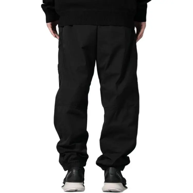 STONE ISLAND Logo Patch Tapered Leg Trousers-5