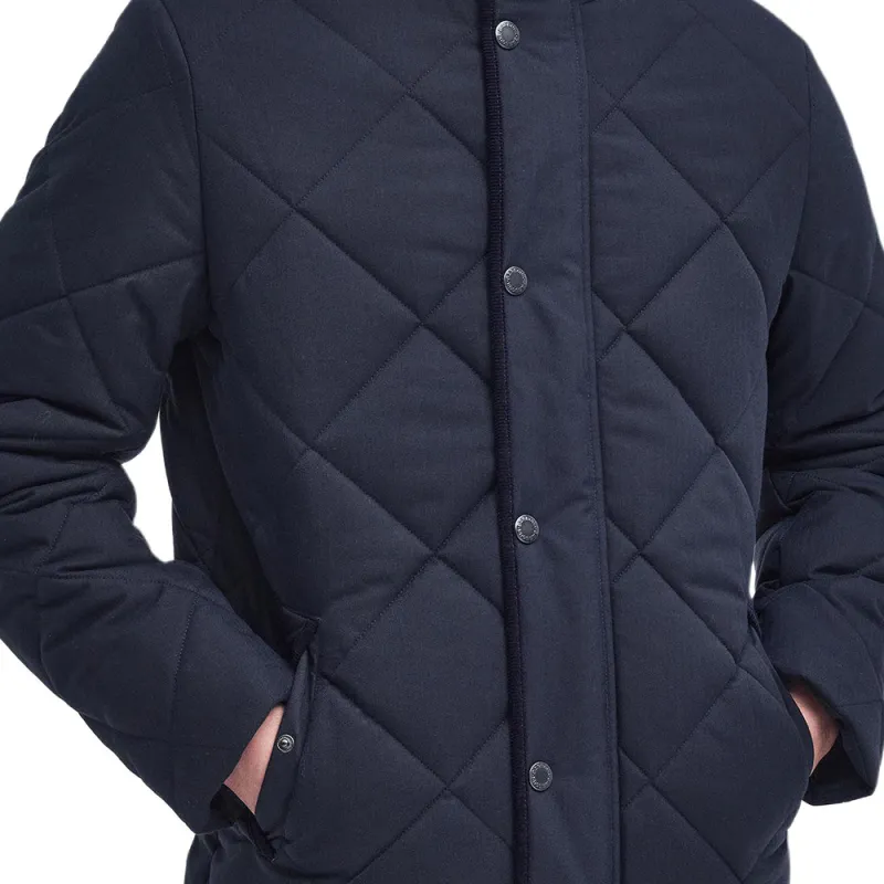 BARBOUR FW24 Puffer Jacket Men's Marine Blue-4