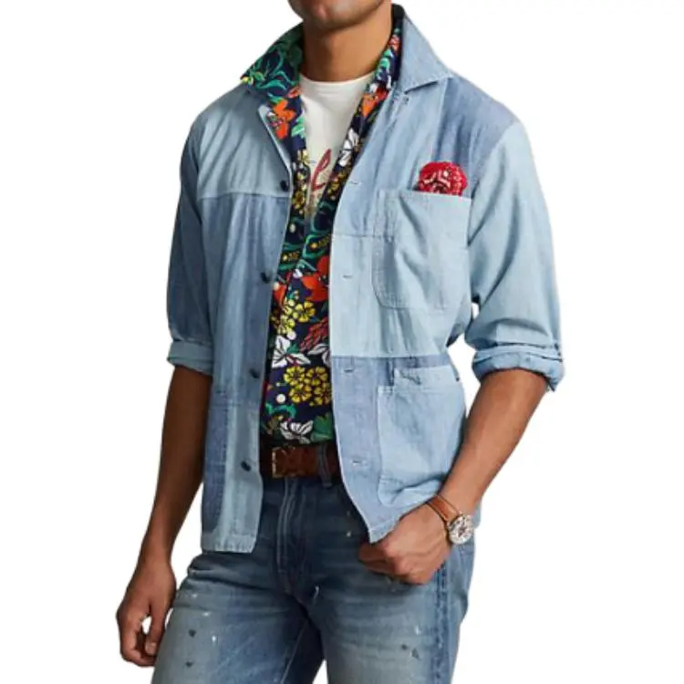 Polo Ralph Lauren SS23 Shirt Men's Blue-3