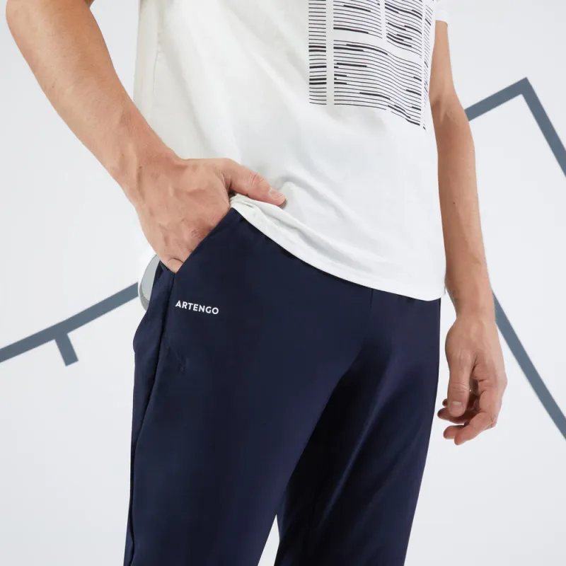 DECATHLON ARTENGO Casual Pants Men's Blue Black-4