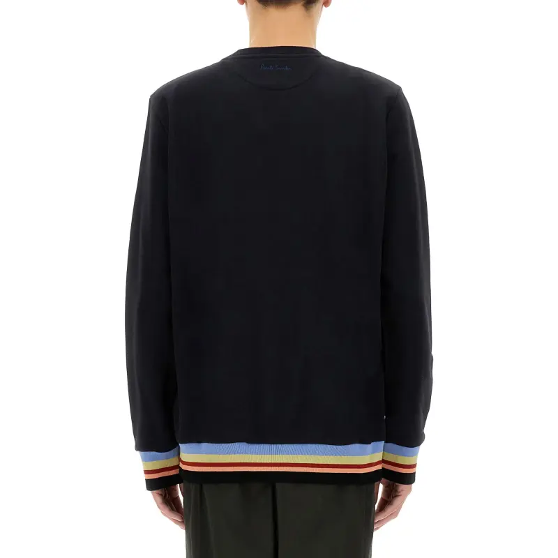 Paul Smith Signature Striped Crewneck Sweatshirt-1