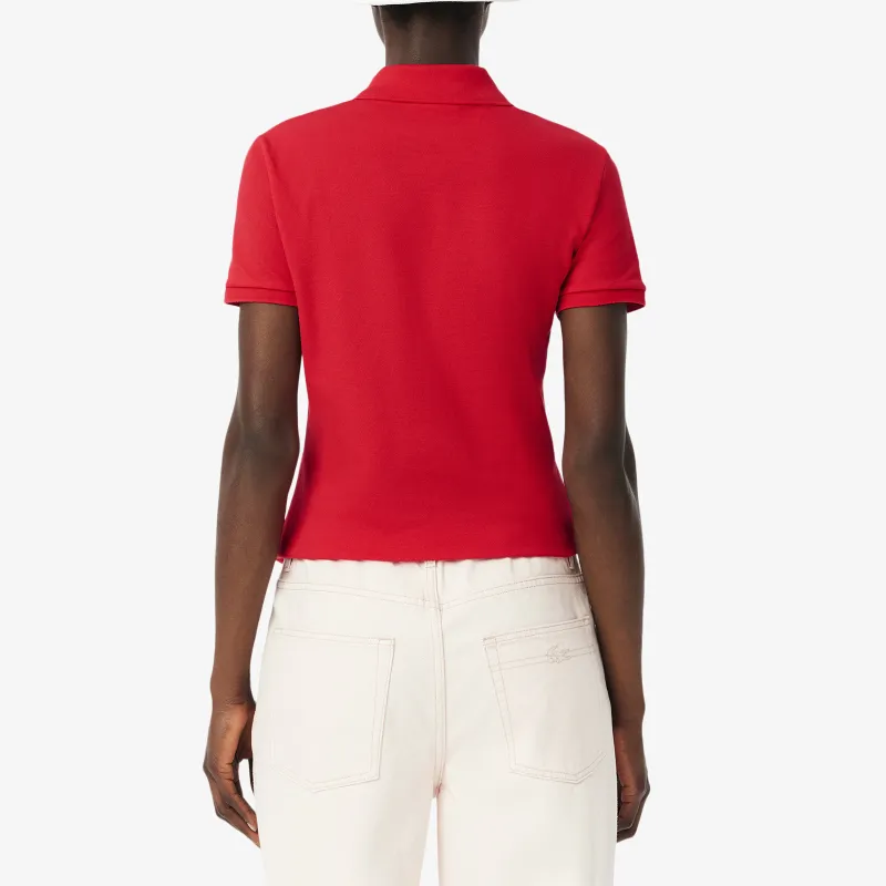 LACOSTE L.12.d Polo Shirt Women's Red-2