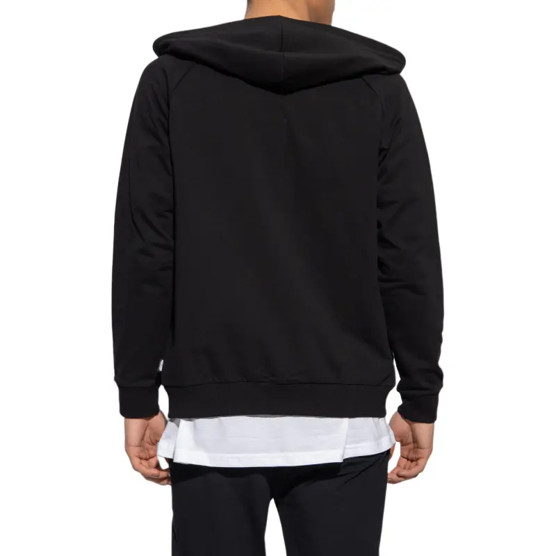 MOSCHINO Teddy Bear Patch Zipped Hoodie-4