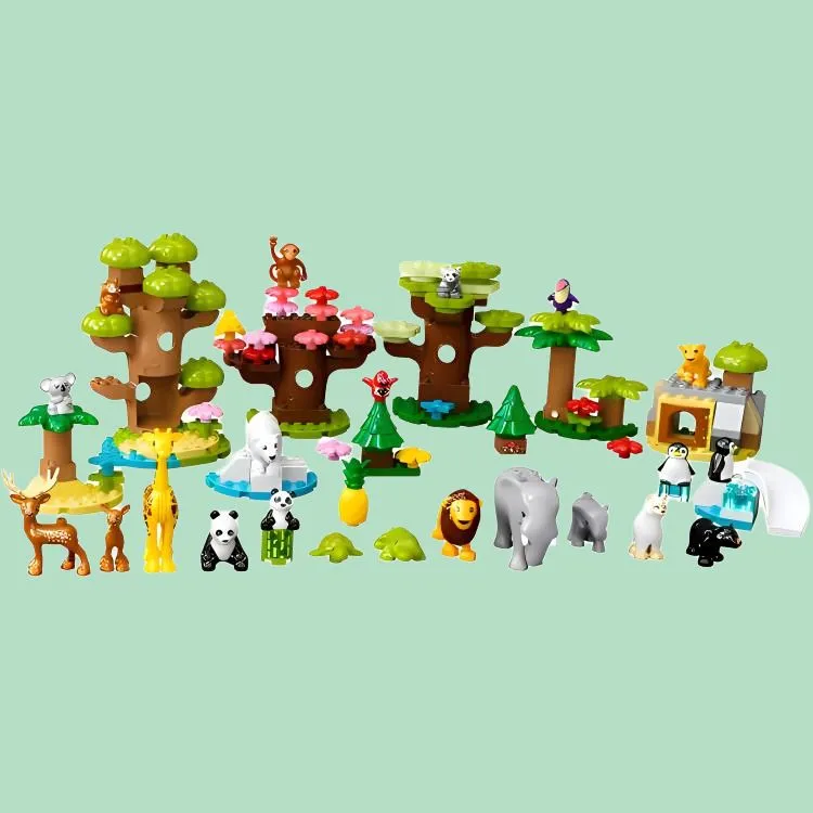 LEGO Dobao Collection, World Wild Animal Building Blocks 140pcs 10975-1