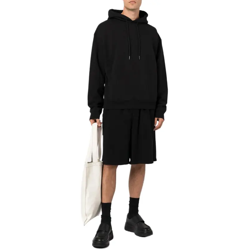 Martine Rose Logo-Printed Drawstring Oversized Hoodie-1