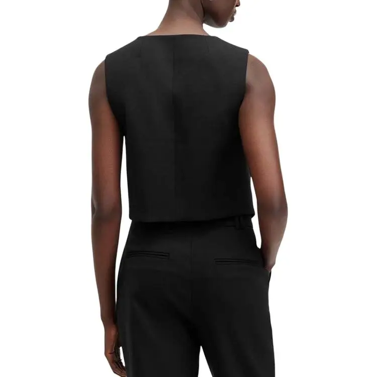 ALLSAINTS Vests Women's Black-1